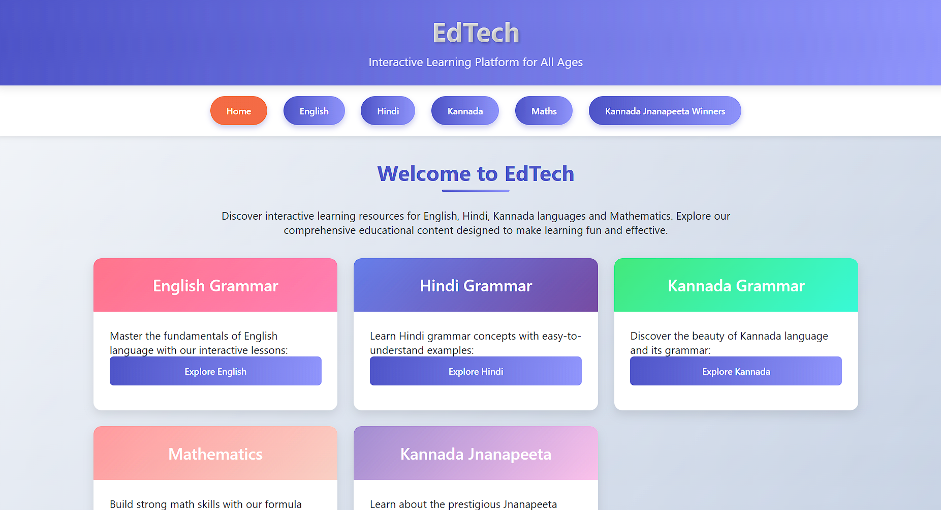 EdTech Platform